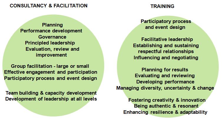 Consultancy - Facilitation - Training